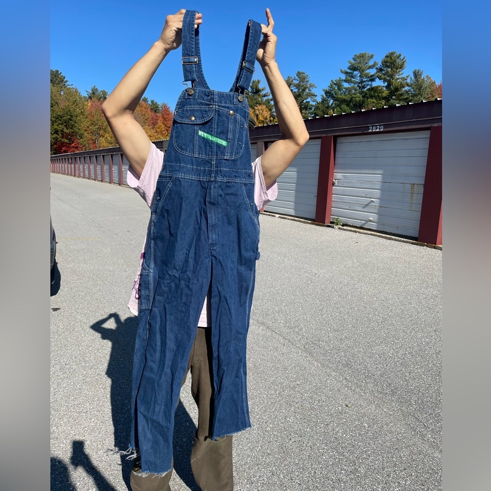 Keys denim overalls dungaree